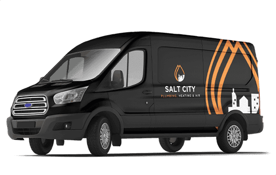 Salt City Plumbing, Heating & Air service van